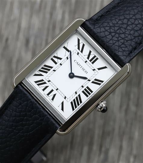 cartier tank solo automatic|cartier tank solo large quartz.